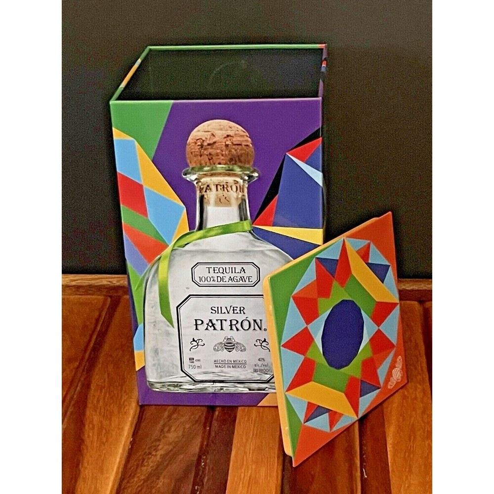 PATRON Limited Edition Tin 2022 Mexican Heritage Rare Silver Tequila Collectable
